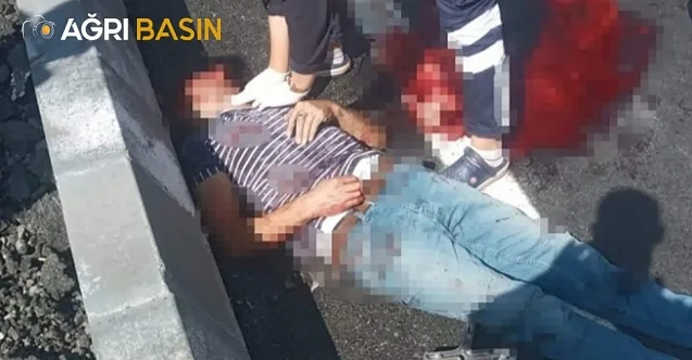 Ağrı’da Karşıdan Karşıya Geçmeye Çalışan Kişiye Otobüs Çarptı!