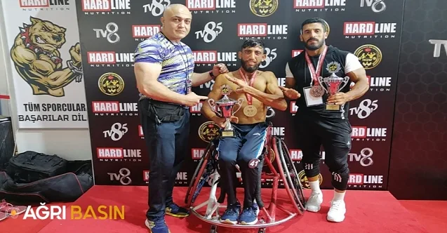 Ağrılı Bedensel Engelli Sporcu Sezer Aydemir Türkiye Şampiyonu Oldu