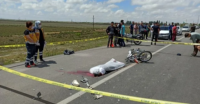 Ağrı’da Traktör ile Motosiklet Kaza Yaptı!