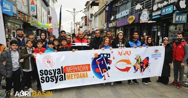 Ağrı’da “Sosyal Medyadan Sosyal Meydana” Etkinliği
