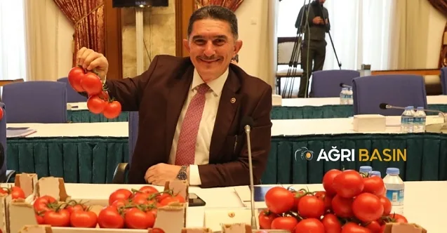 Ekrem Çelebi; Ağrı Domatesi Antalya’ya rakip olacak