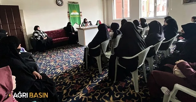 HÜDA PAR Genel Başkan Yardımcısı Sema Yarar Ağrı’da