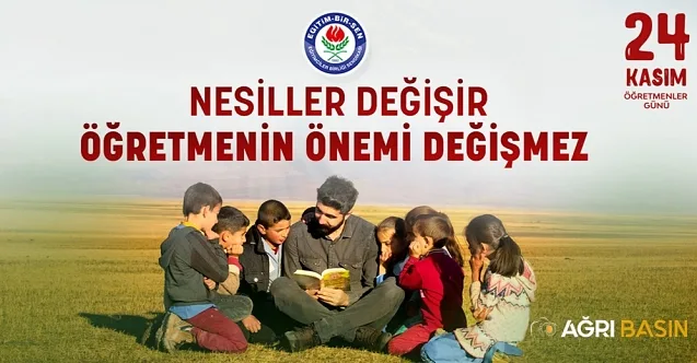 Süleyman Gümüşer’den 24 Kasım Öğretmenler günü mesajı