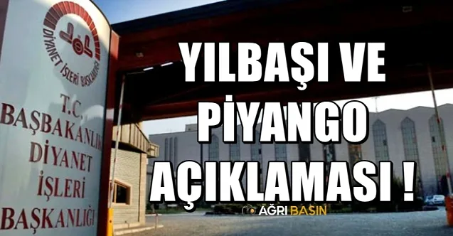 23 Aralık Cuma Hutbesi konusu yılbaşı ve piyango