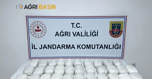Ağrı’da 31.587 gram Metamfetamin ele geçirildi.