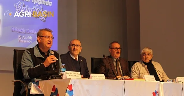Ağrı ideal gençlik kulübünden ‘bilimler ışığında yaratılış’ adlı konferans