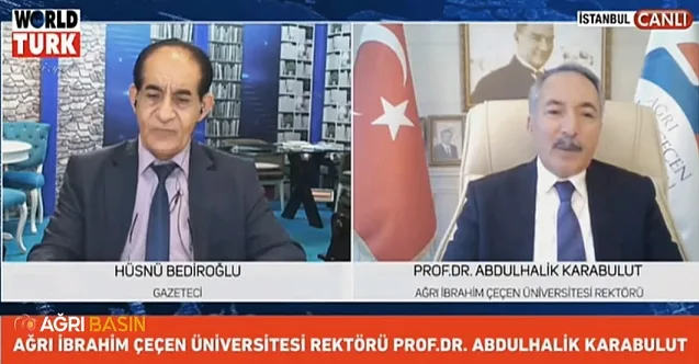 Rektör KARABULUT “Kent ve Hayat” Programına Konuk Oldu