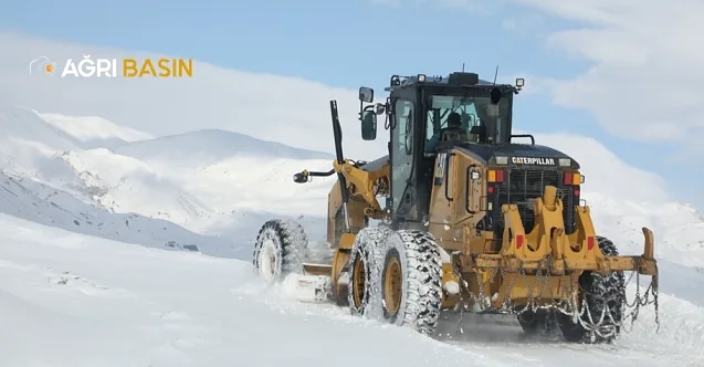 Ağrı’da 114 Köy yolu ulaşıma kapandı