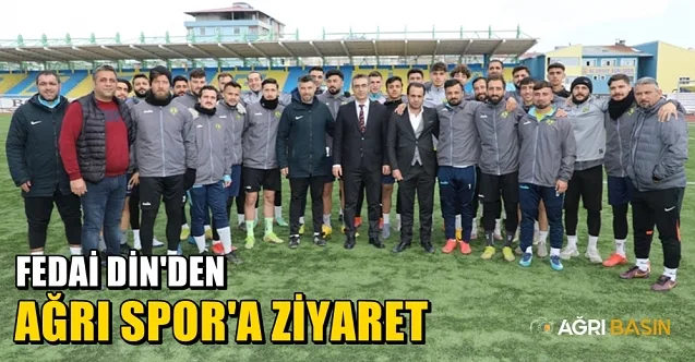 Ağrı GSİM Fedai Din, Ağrı 1970 Sporu Ziyaret Etti