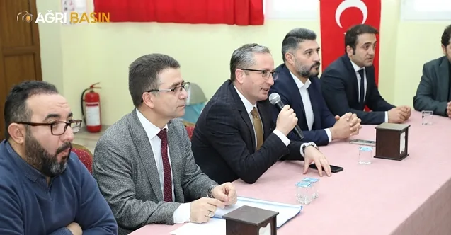 Ağrı Milli Eğitim Müdürü Hasan Kökrek Hamur ilçesinde