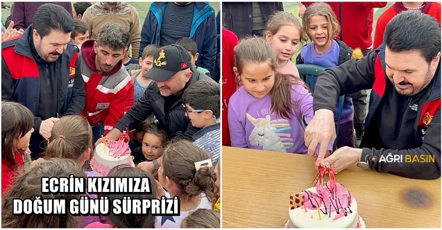 Başkan Sayan ve Vali Varol’dan Ecrin’e doğum günü sürprizi