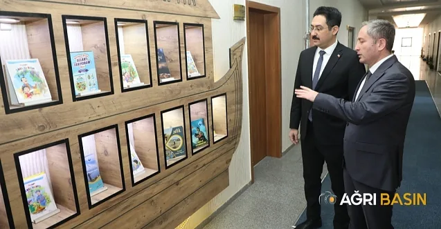 Hamur Kaymakamı Ali Yıldırım’dan Hasan Kökrek’e ziyaret