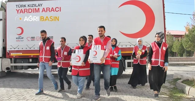 Kızılay Ağrı Şubesinden Ramazan Ayında ‘Bir Sınıf Bir Koli’ Projesi