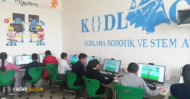 KodlAğrı Projesi kurslarına öğrenciler büyük ilgi gösteriyor