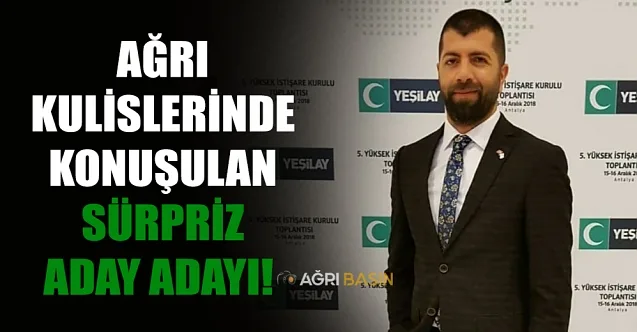 Kulislerde İsmi Geçen Sürpriz Aday Adayı Cihangir Aslan