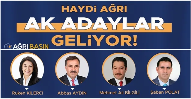 Ağrı AK Parti Milletvekili Adaylarını karşılamaya Hazırlanıyor!