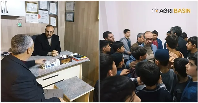 Müftü Celal Büyük “İyilik Buluşmaları” kapsamında Tutak’ta