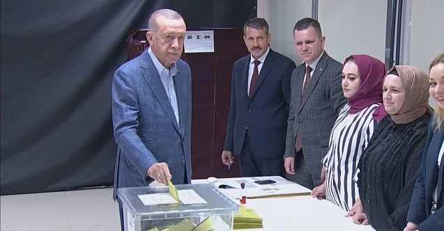 Cumhurbaşkanı Recep Tayyip Erdoğan Oyunu kullandı