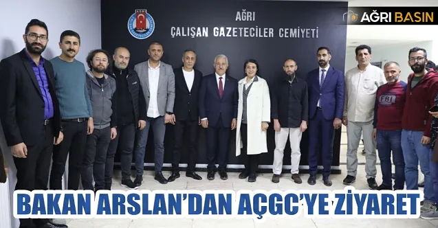 Ulaştırma Eski Bakanı Ahmet Arslan AÇGC’yi ziyaret etti