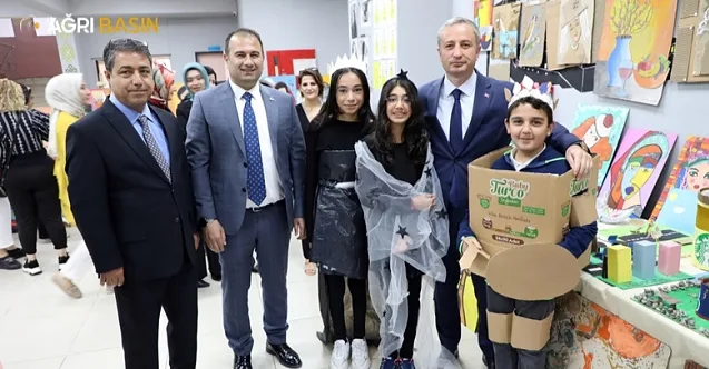 Ağrı’da “Sıfır Atık Geri Dönüşüm Sergisi” açıldı