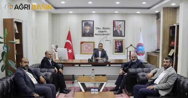 HÜDA PAR Ağrı İl Başkanlığı’ndan Ağrı Belediye Başkanına Ziyaret