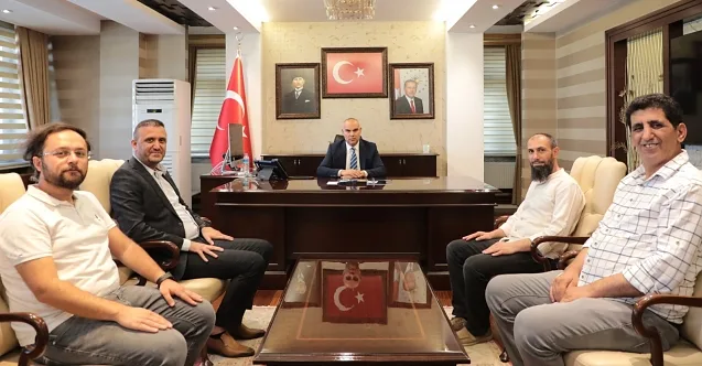 AÇGC’den Vali Mustafa Koç’a Ziyaret
