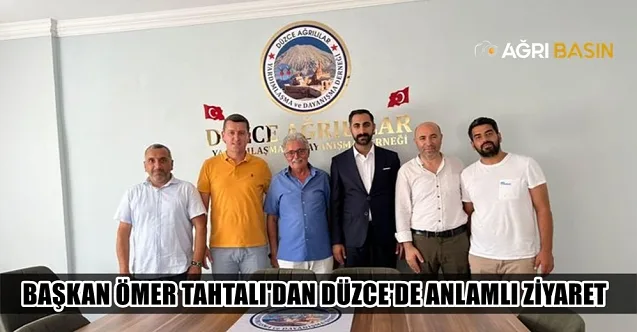 Başkan Ömer Tahtalı’dan Düzce’de Anlamlı Ziyaret