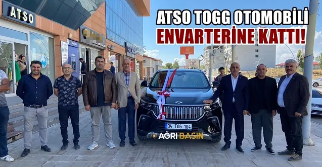 Ağrı Ticaret ve Sanayi Odası Yerli Otomobil TOGG’u teslim aldı