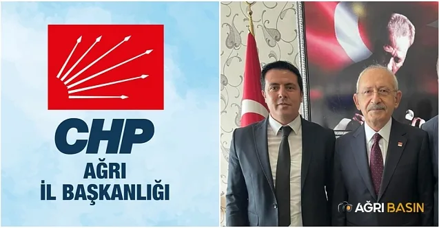 Cumhuriyet Halk Partisi Ağrı İl Başkanı Ali Bayram oldu