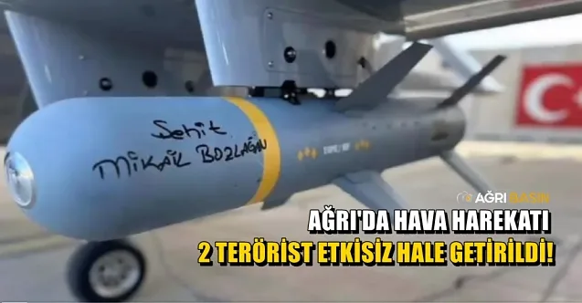Doğubayazıt’ta çatışma! 2 PKK’lı Terörist etkisiz hale getirildi