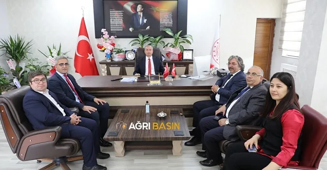 Kökrek’ten Doğubayazıt İlçe Milli Eğitim Müdürü Şen’e ziyareti