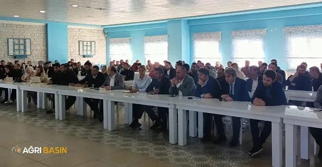 Patnos’ta okul müdürleri ile proje toplantısı