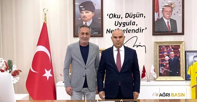 Vali Mustafa Koç’tan, Başkan Metin Karadoğan’a ziyaret