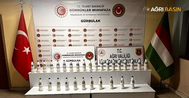 Ağrı Gürbulak Gümrük Kapısında 32 Kilo Sıvı Metamfetamin Yakalandı