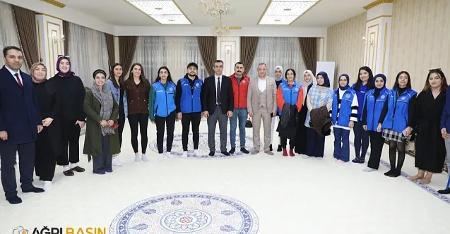 Ağrı Gençlik ve Spor İl Müdürü Üniversite Kulüp Başkanlarıyla Görüştü