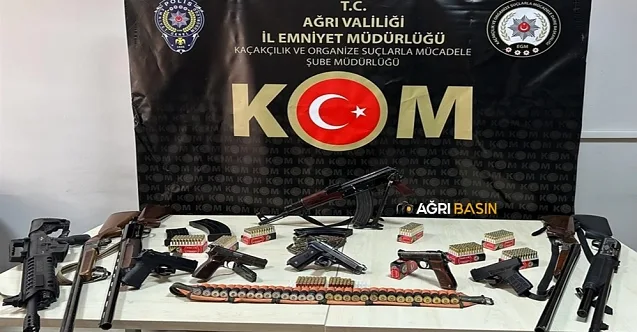 Ağrı Merkezli 8 İlde Silah Kaçakçılığı Operasyonu: 22 Gözaltı