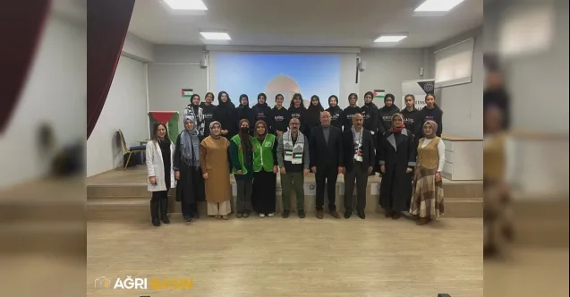 Ağrı’da Lise Öğrencilerinden Gazze’ye Yardım Kermesi