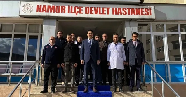 Hamur Kaymakamı Kurumları Denetledi, KADES’i Tanıttı