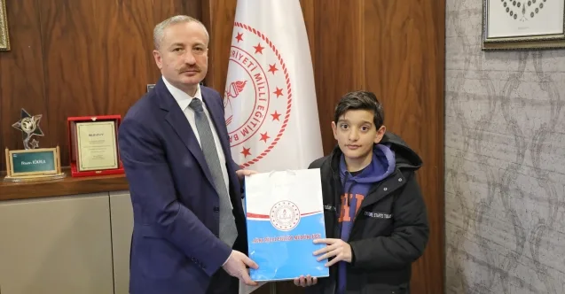 Ağrı’da Milli Eğitim Müdürü Olmak İsteyen Öğrenciye Sürpriz