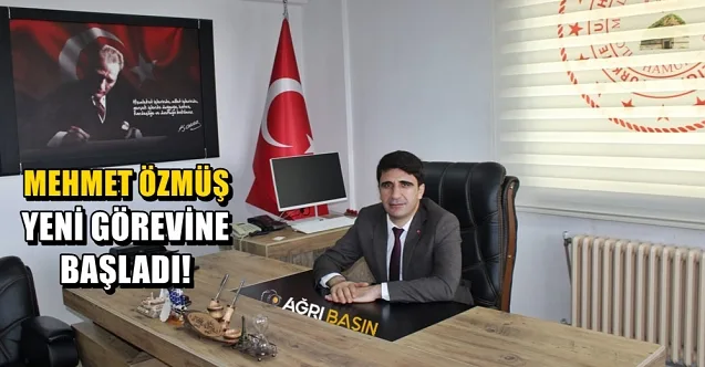 Hamur İlçe Milli Eğitim Müdürü Mehmet Özmüş göreve başladı