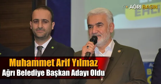 HÜDA PAR Ağrı Belediye Başkan Adayı Belli Oldu
