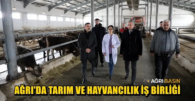 Ağrı MEM ve AİÇÜ arasında tarım ve hayvancılık iş birliği