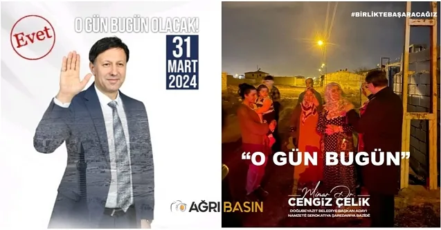 Dr. Cengiz Çelik “O Gün Bugün” diyerek seçim çalışmalarına başladı