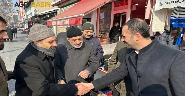 HÜDA PAR Adayı Muhammet Arif Yılmaz, Esnaf Ziyaretinde Destek İstedi