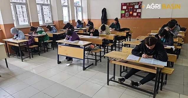 Ağrı’da 3. Tam Kapsam Sınavı Sorunsuz