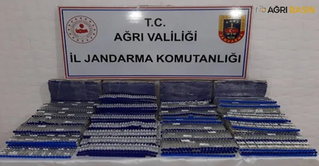 Ağrı’da Gümrük Kaçağı Binlerce Botoks ve İlaç Ele Geçirildi