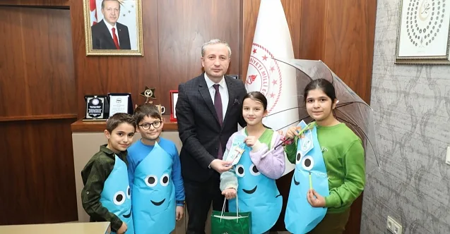 Ağrı Milli Eğitim Müdürü, Doğa Koleji Öğrencilerini Misafir Etti