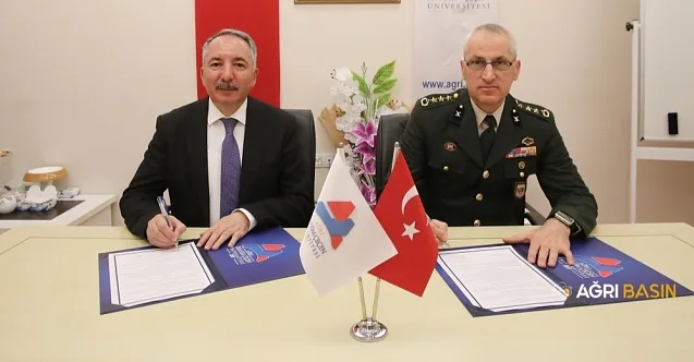 AİÇÜ ve Ağrı 12’nci Mekanize Piyade Tugay Komutanlığı Arasında İş Birliği
