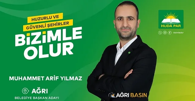 Arif YILMAZ “Halkımız yetki verirse kentimize nefes aldıracağız”