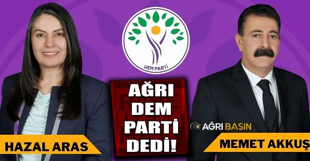 Ağrı’da Seçimi DEM Parti Adayı Hazal Aras Kazandı